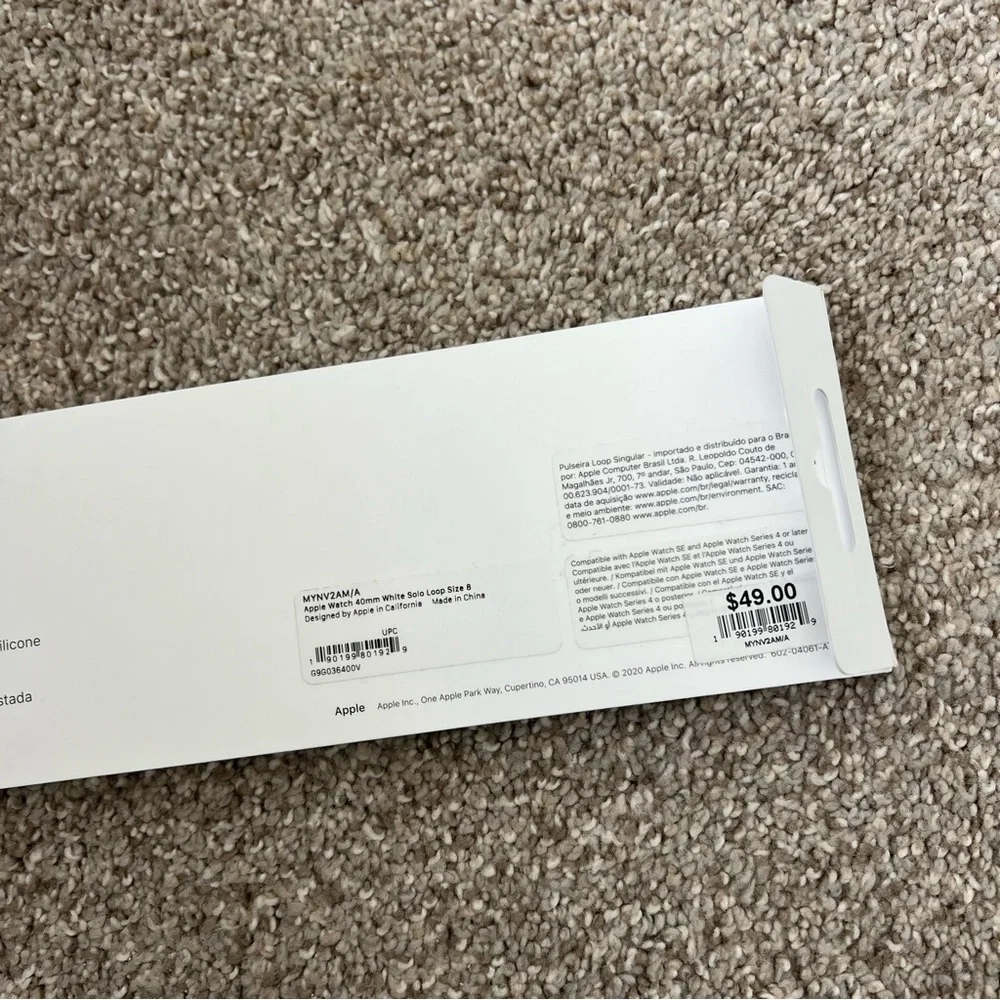 Apple White Smartwatch Band